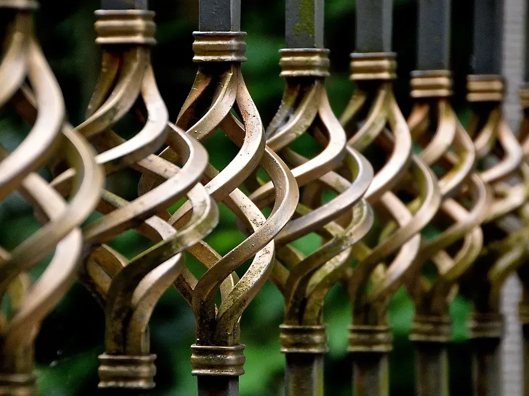 Wrought Iron Gate Arch Decor Uganda
