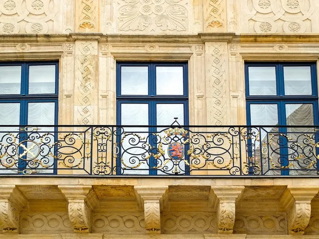 Wrought Iron Balcony - Arck Decor Uganda 